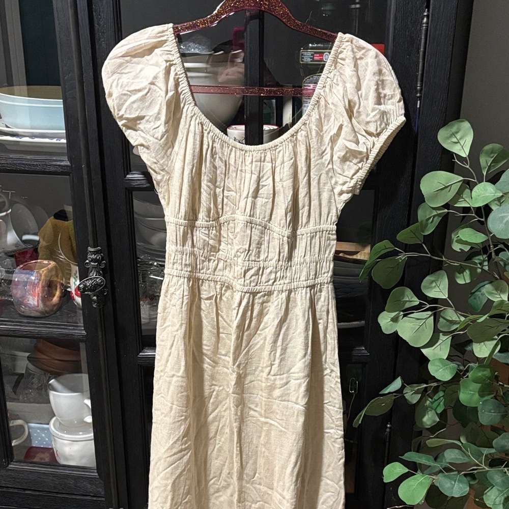 Elegant Cream Dress